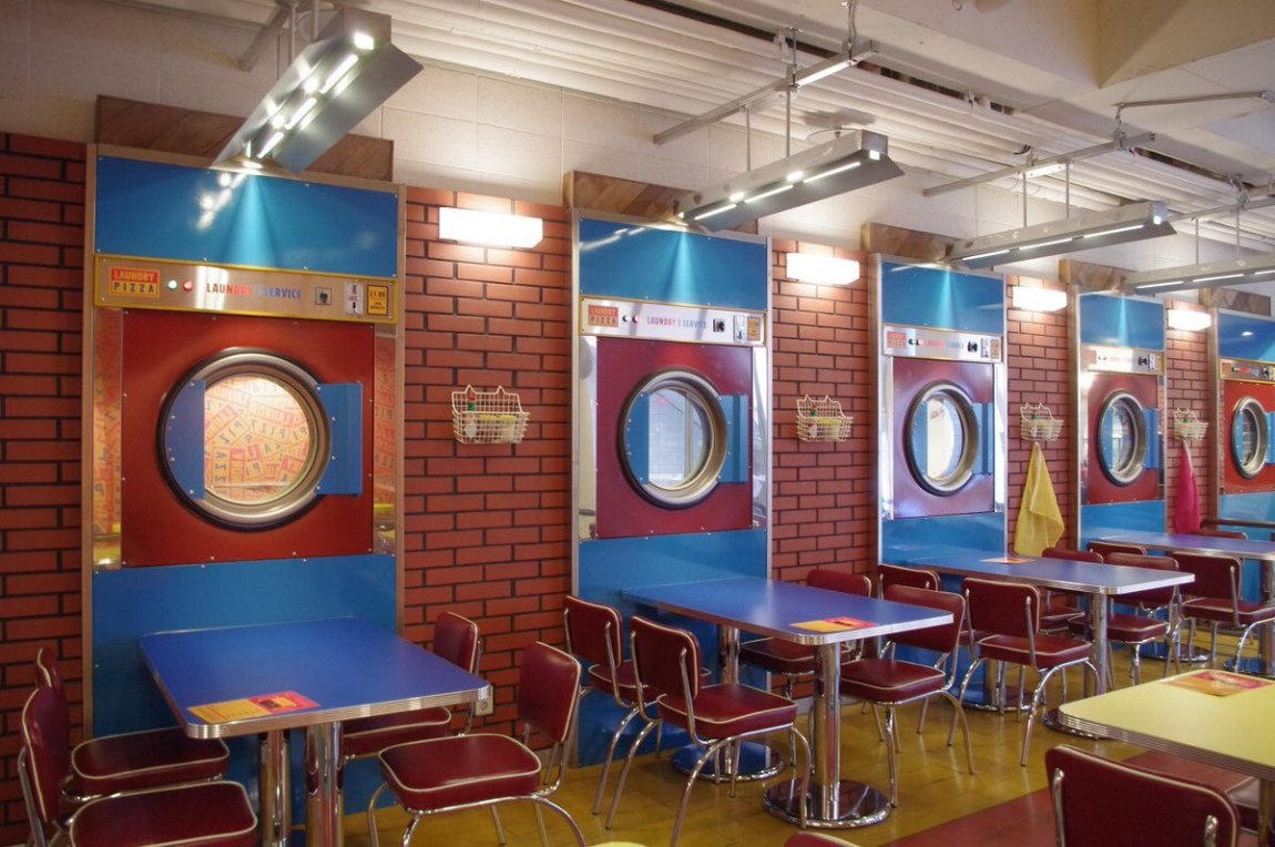 Laundry Pizza - BTS "Love Yourself: Her" Album Shooting Location